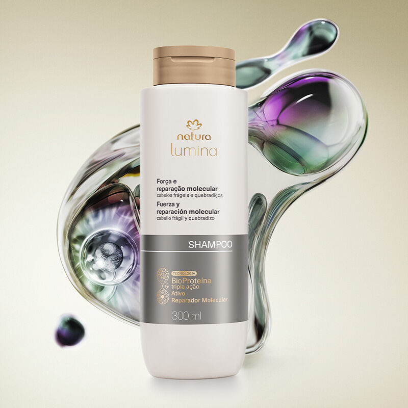 Shampoo Lumina Natura fuerza y reparación