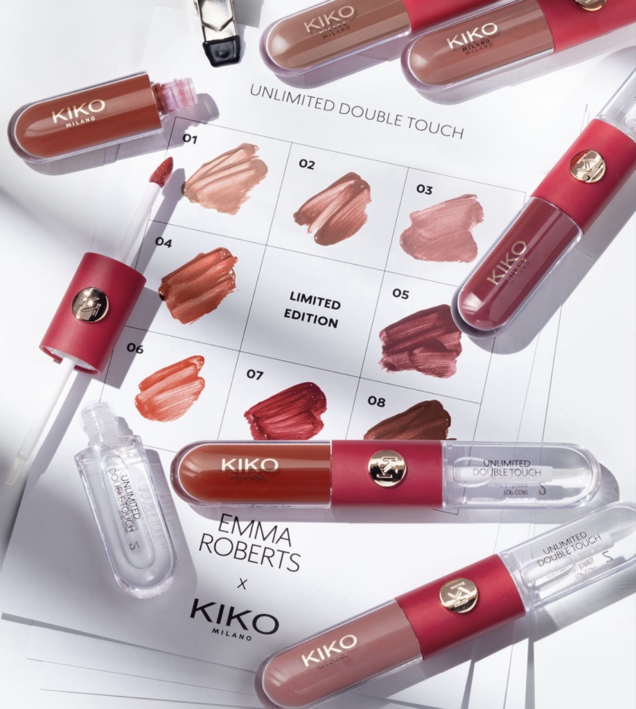Liquid lip color Emma Roberts x Kiko milano