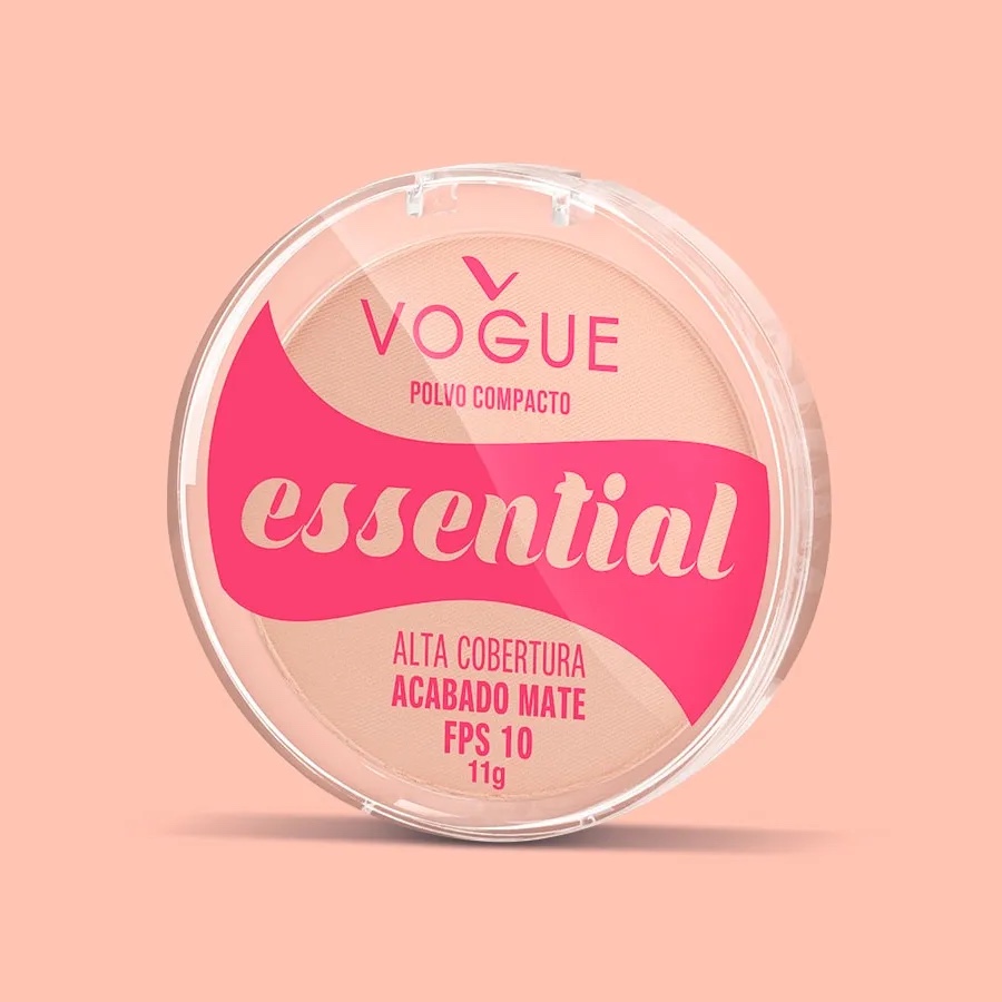 Polvo compacto acabado matte Vogue essential