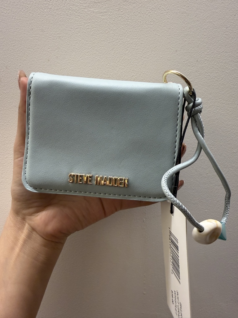 Steve Madden monedero celeste