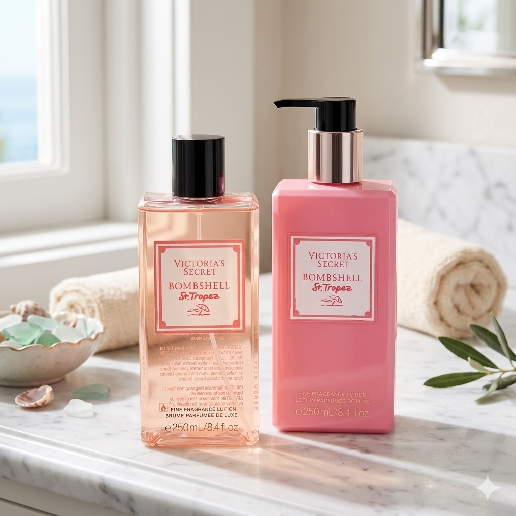 Victoria's Secret Bombshell st Tropez set