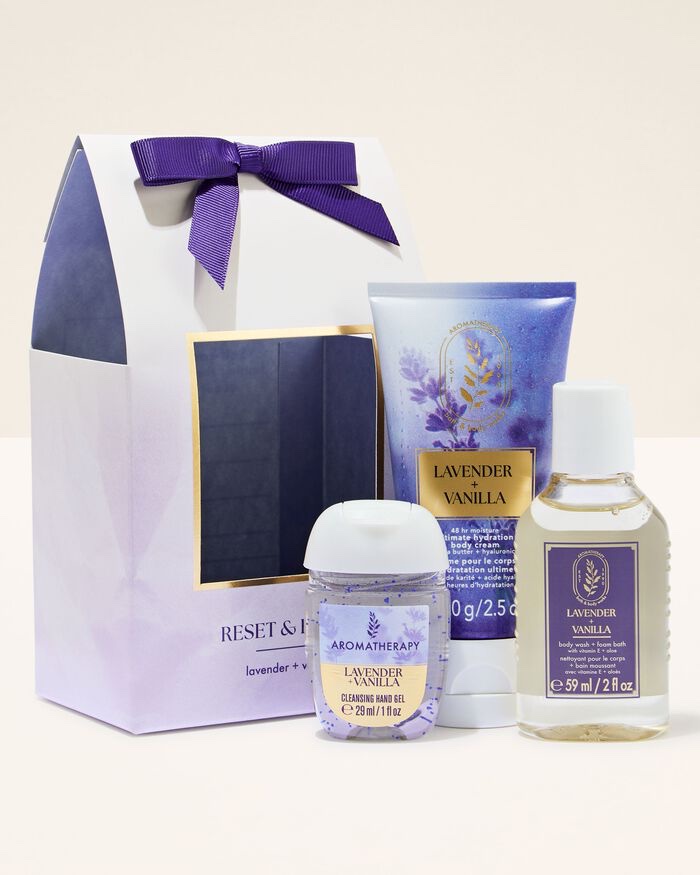 Aromatherapy Lavender Vanilla kit corporal