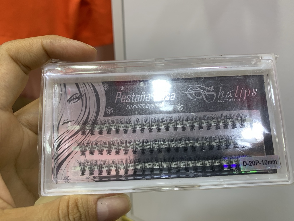 Shalips pestañas rusa10mm