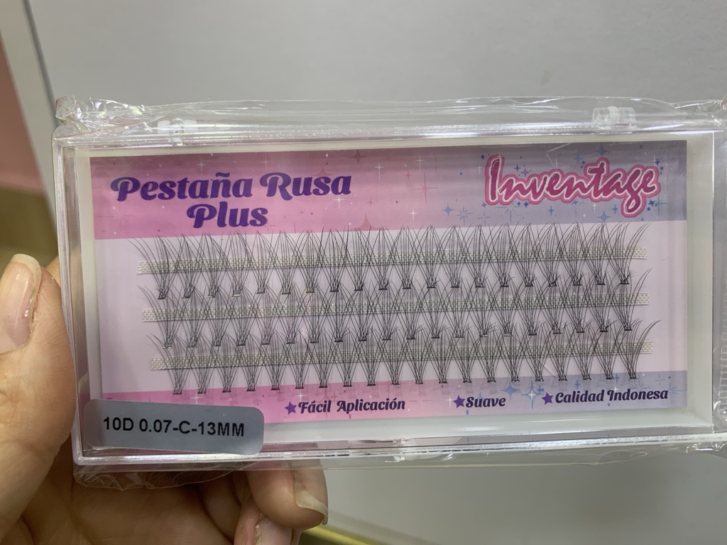 Inventays Pestañas Rusa Plus 13mm