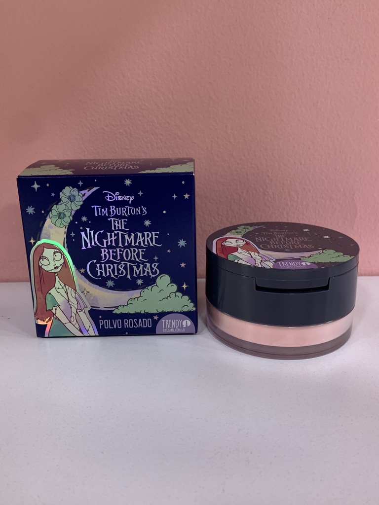 Disney The Nightmare Before Christmas polvo rosado