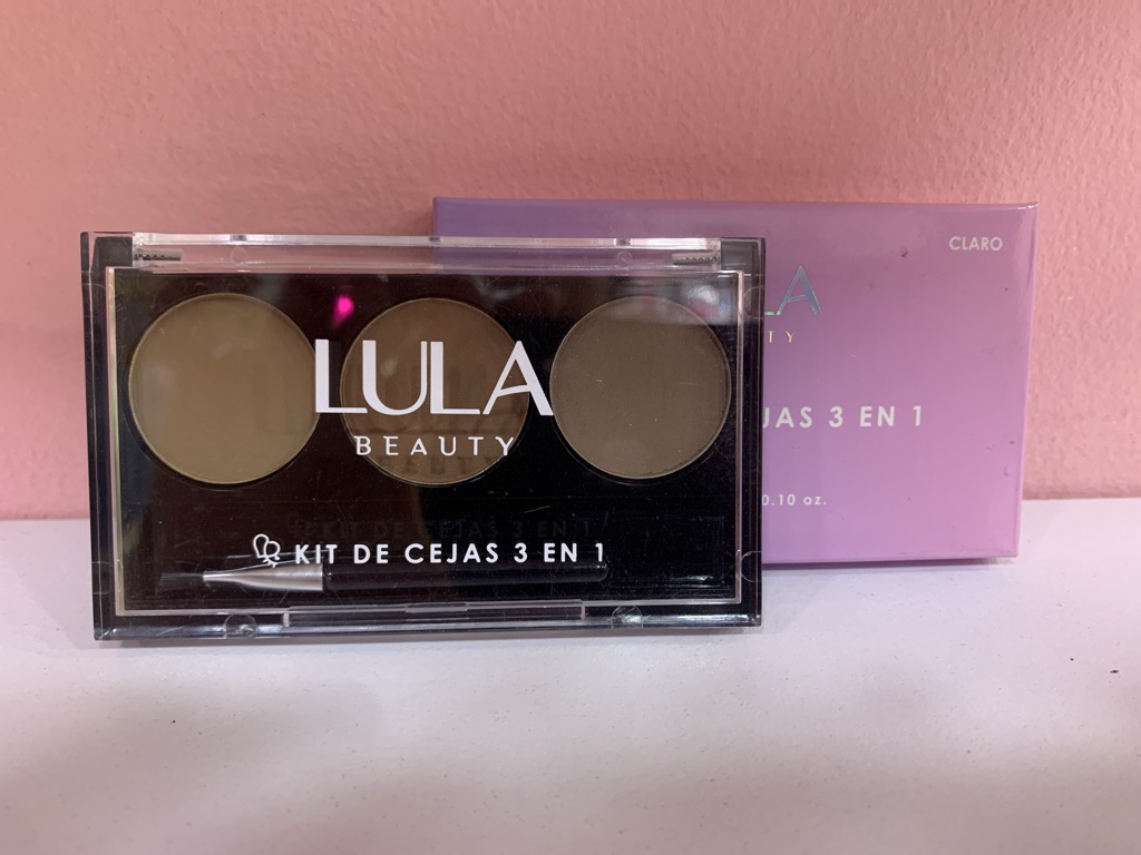 LULA kit cejas 3 en 1 claro