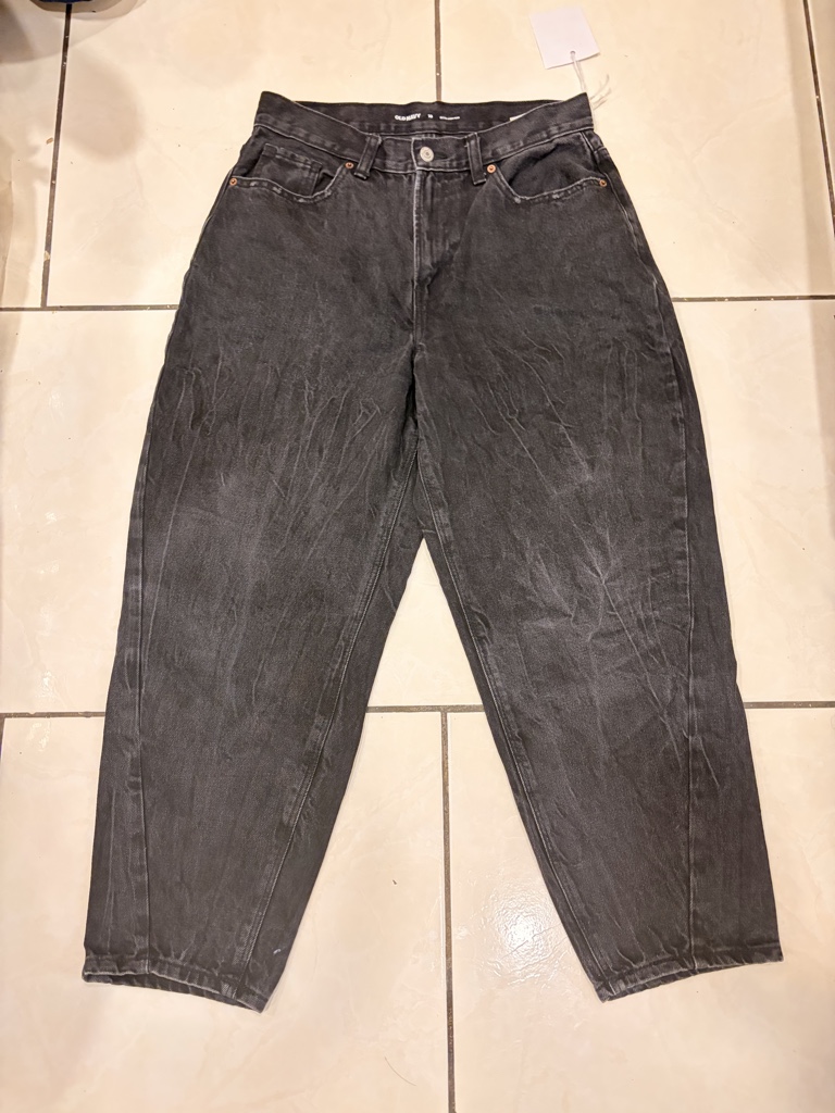 Pantalón Barrel azul