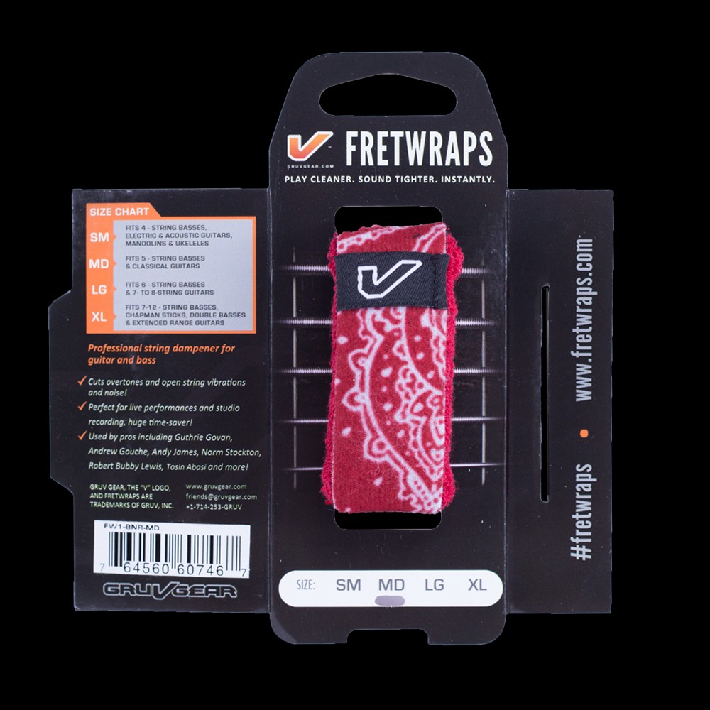 GRUVGEAR – ACC – FRETWRAP ROJO