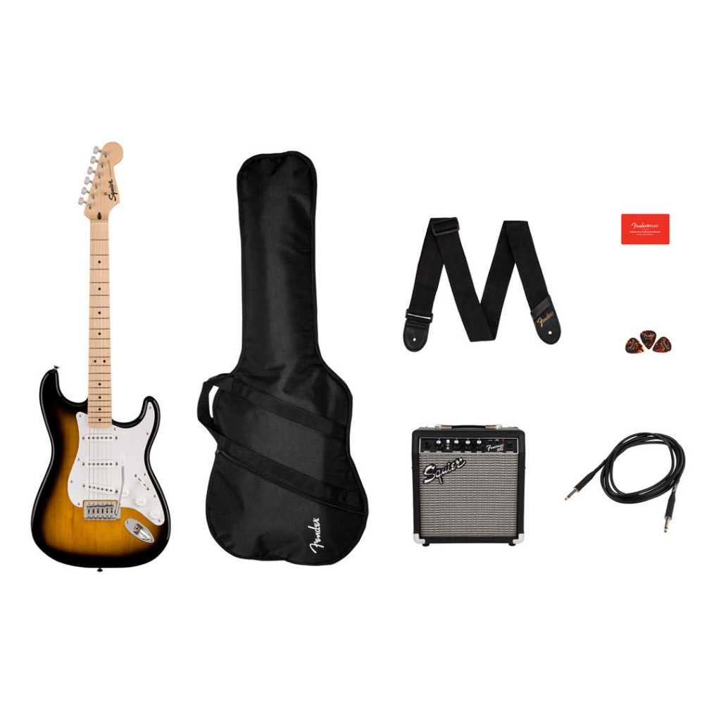 FENDER GUITARRA PACK STRAT SUNBURST