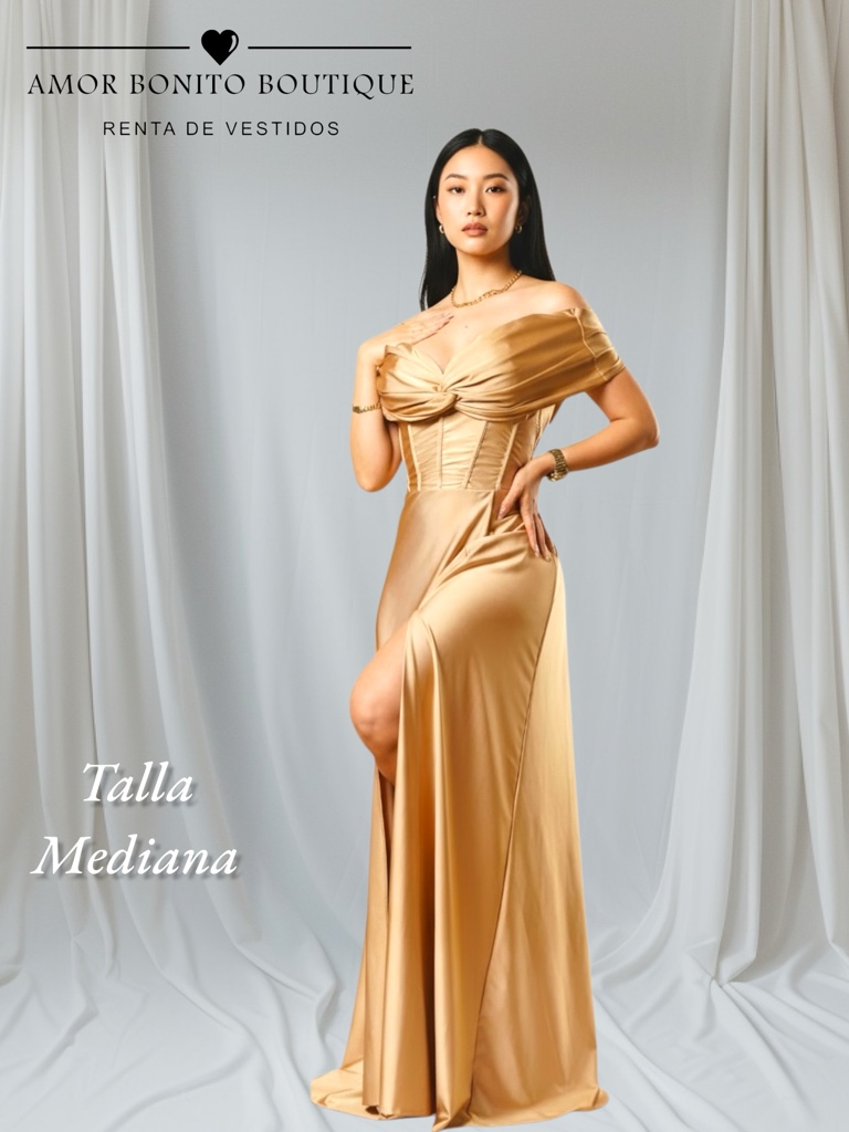 Vestido dorado