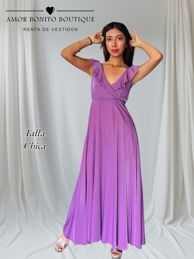 Vestido morado