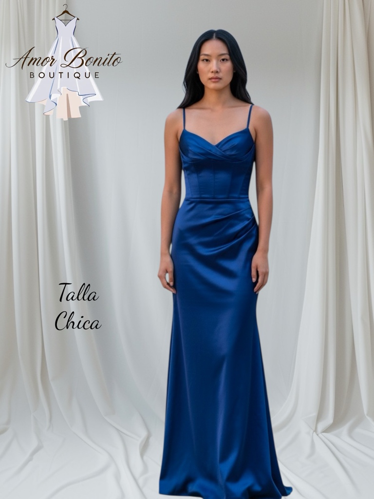 Vestido azul marino