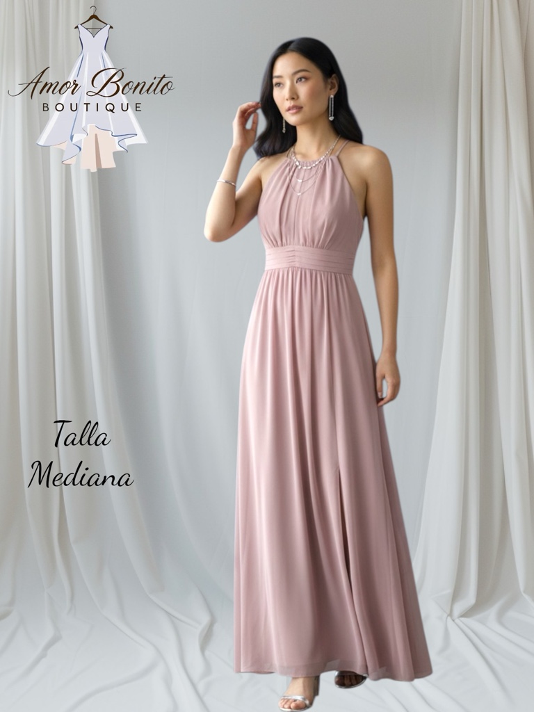 Vestido mauve