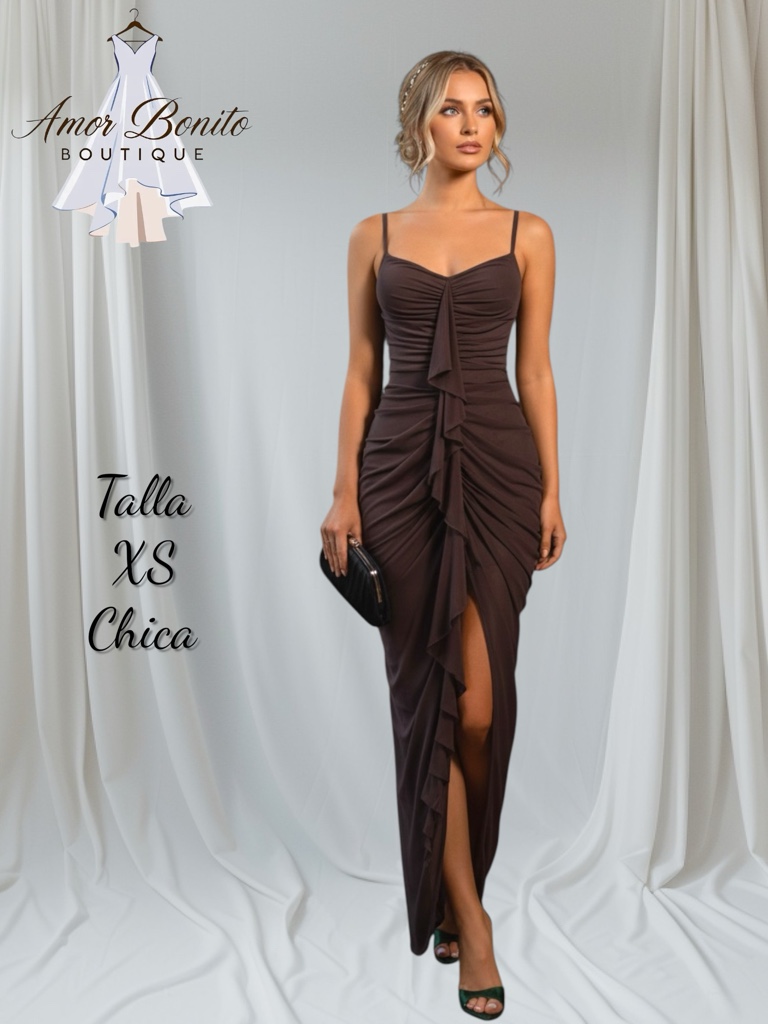 Vestido cafe XS