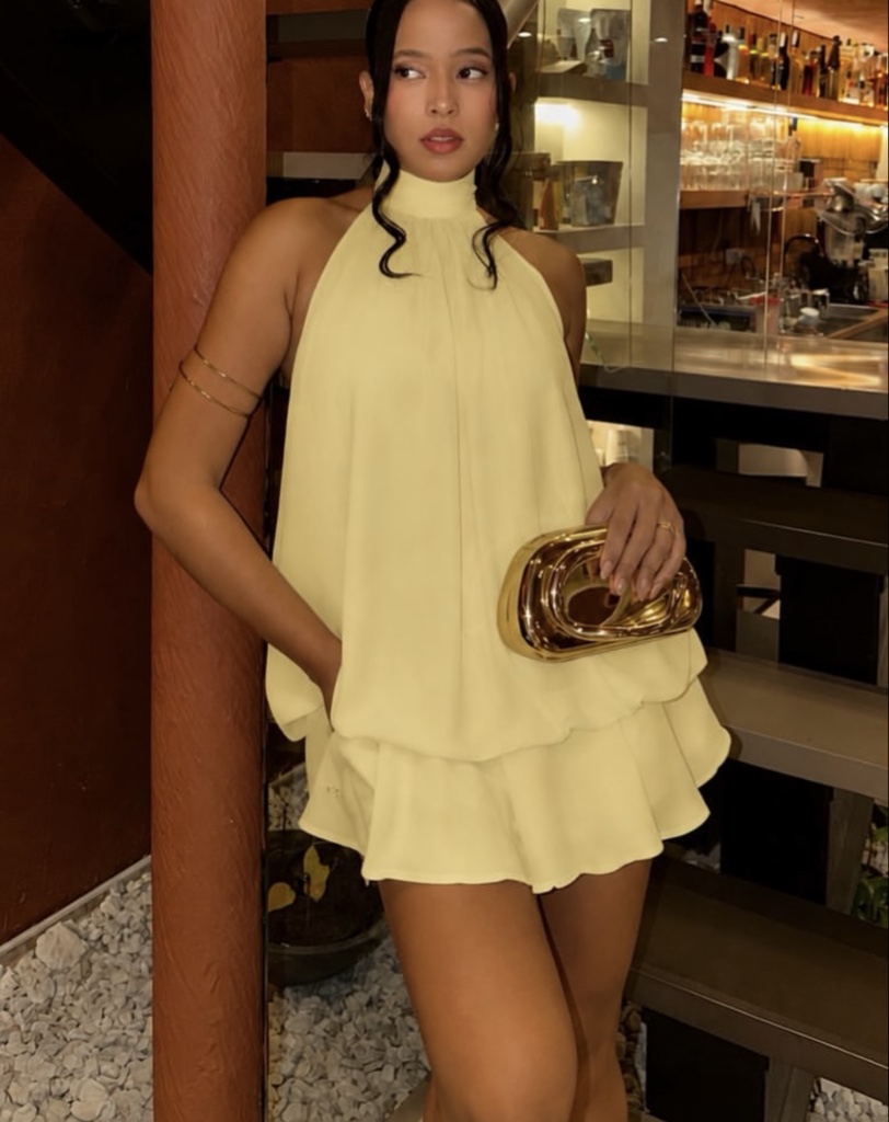 Vestido Alison Amarillo