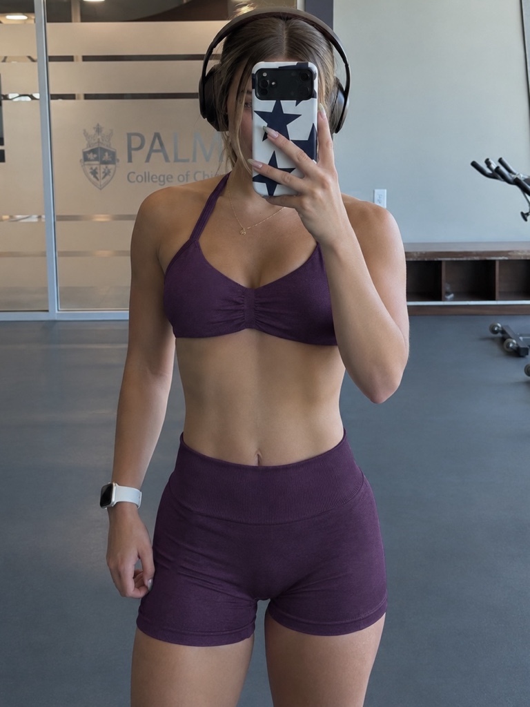 Set Deportivo Top/Short Morado