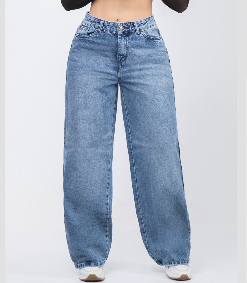 Jean High Rise Azul Medio #5799