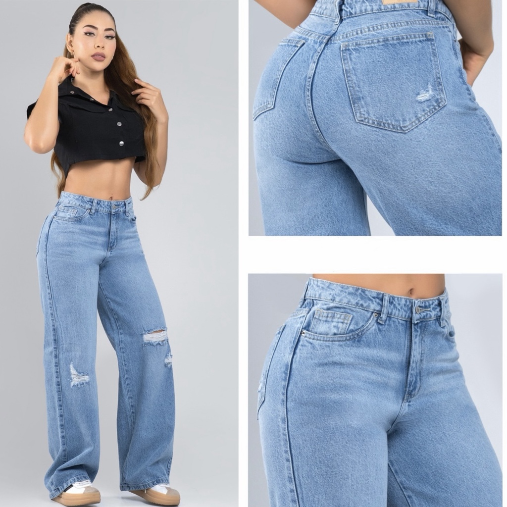 Jean High Rise Azul #5803