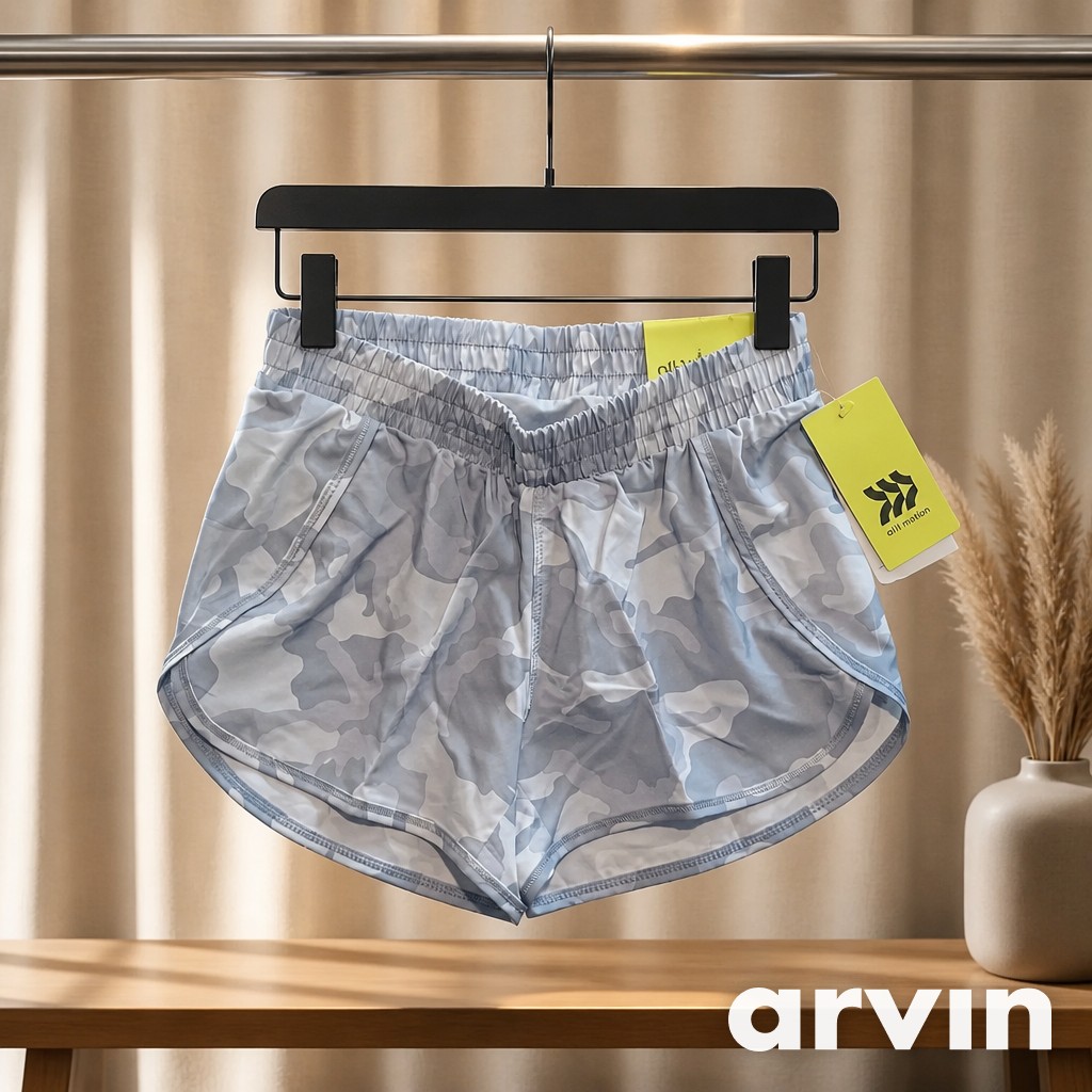 Short gris marmoleado