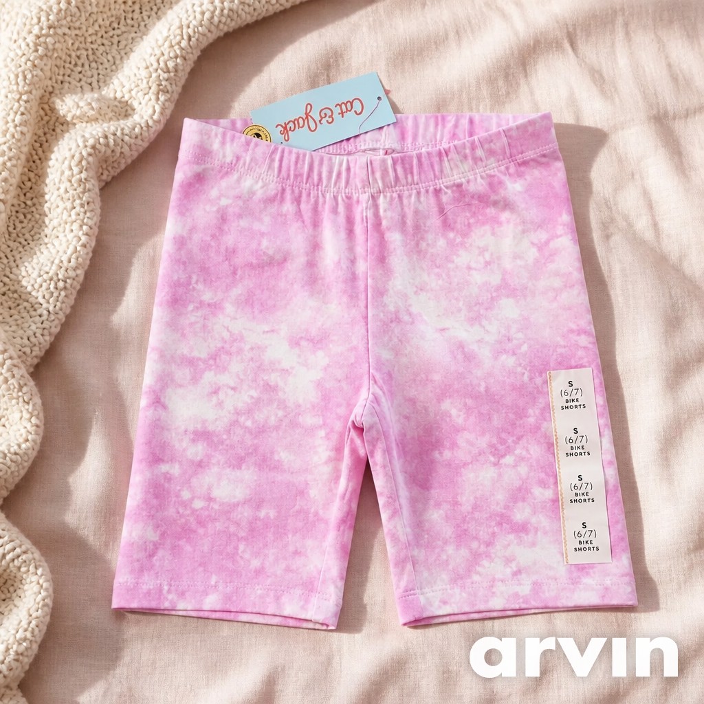 Short tipo bike rosa marmoleado