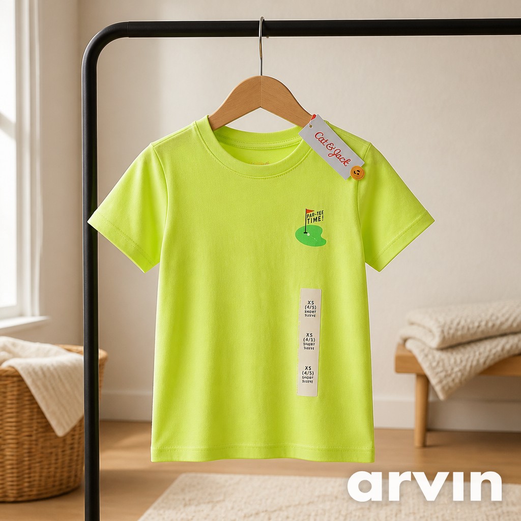 Playera verde limon