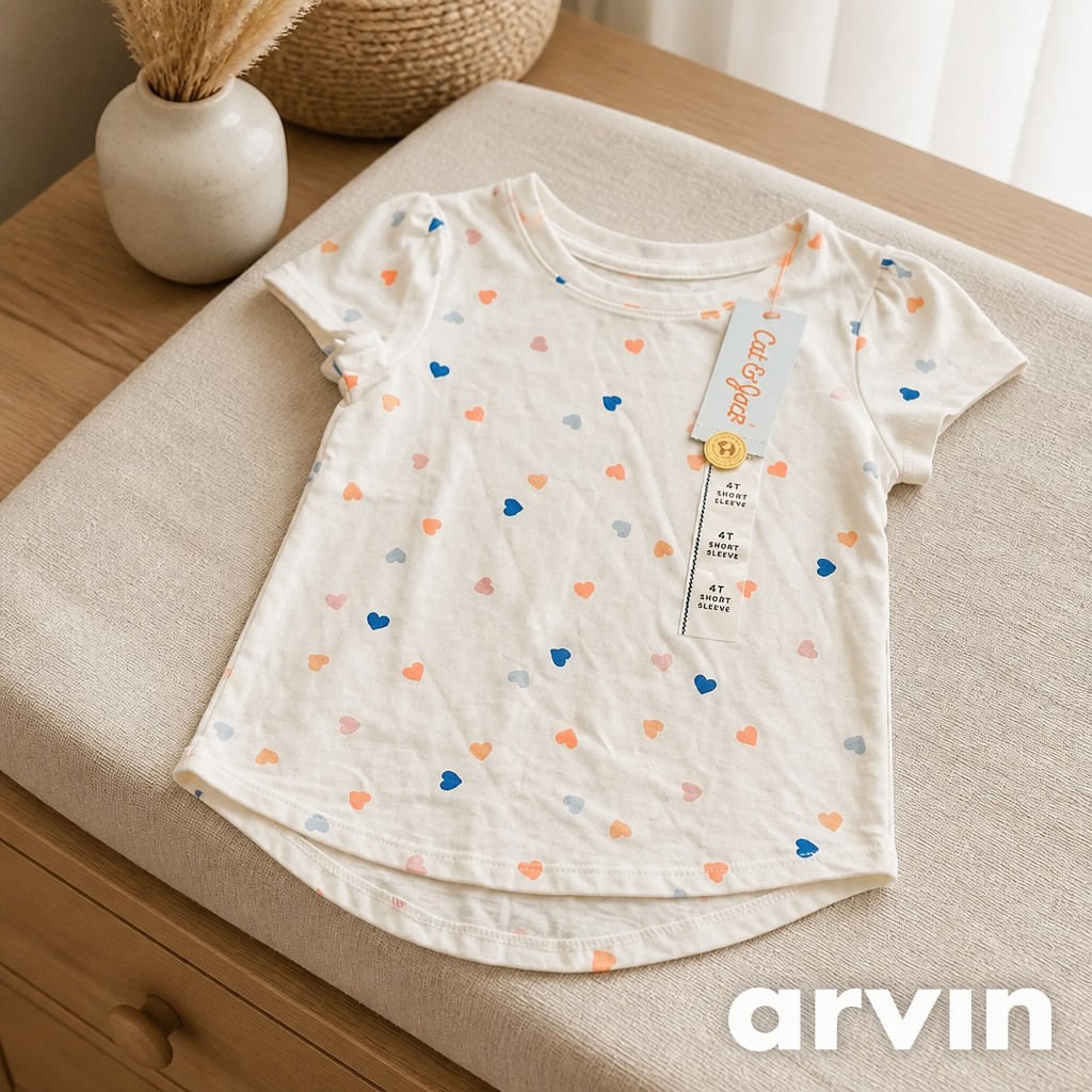 Blusa blanca corazones