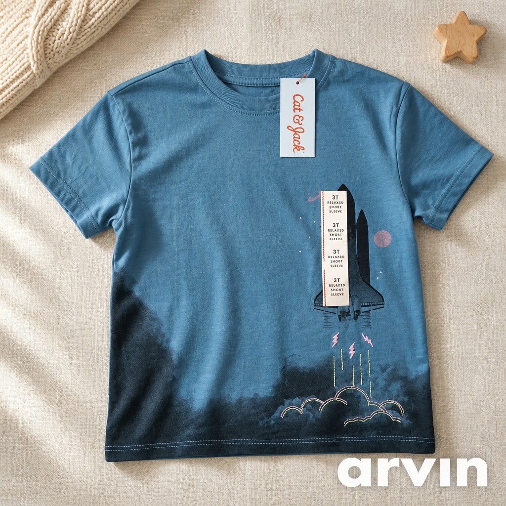 Blusa azul cohete