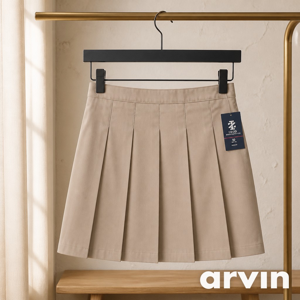 Falda short tipo escolar