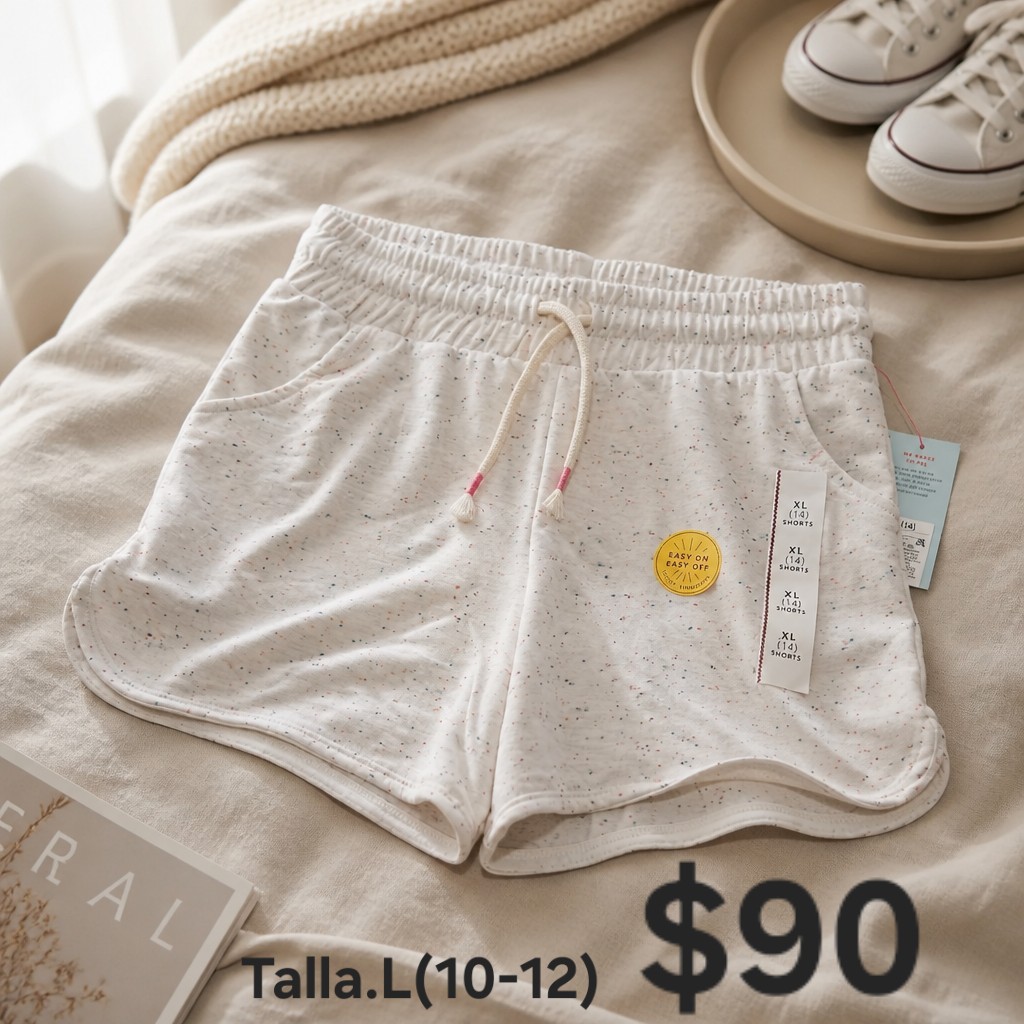 Short puntitos de colores