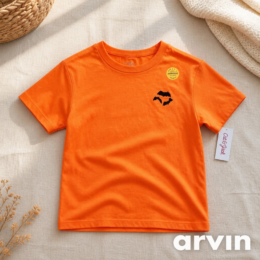 Playera naranja halloween