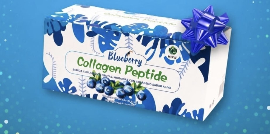 Blueberry collagen peptide