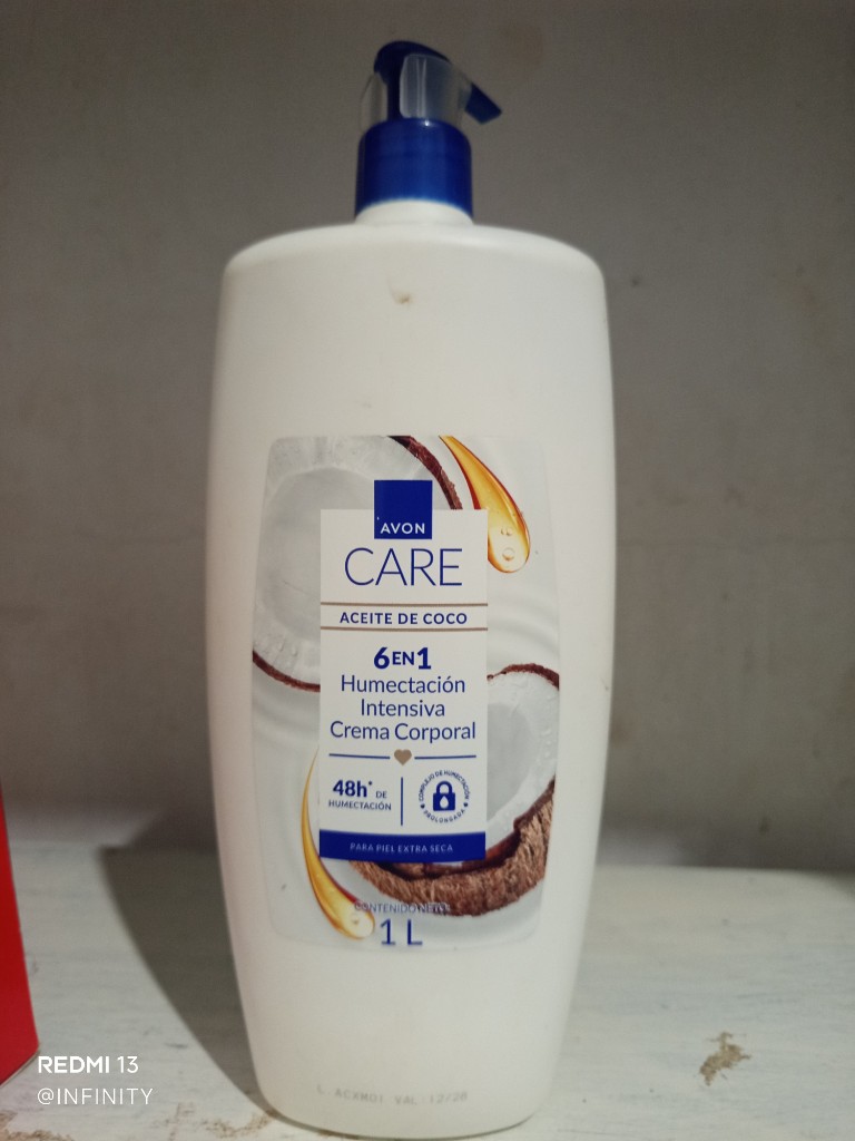 Avon Care crema corporal coco 1L