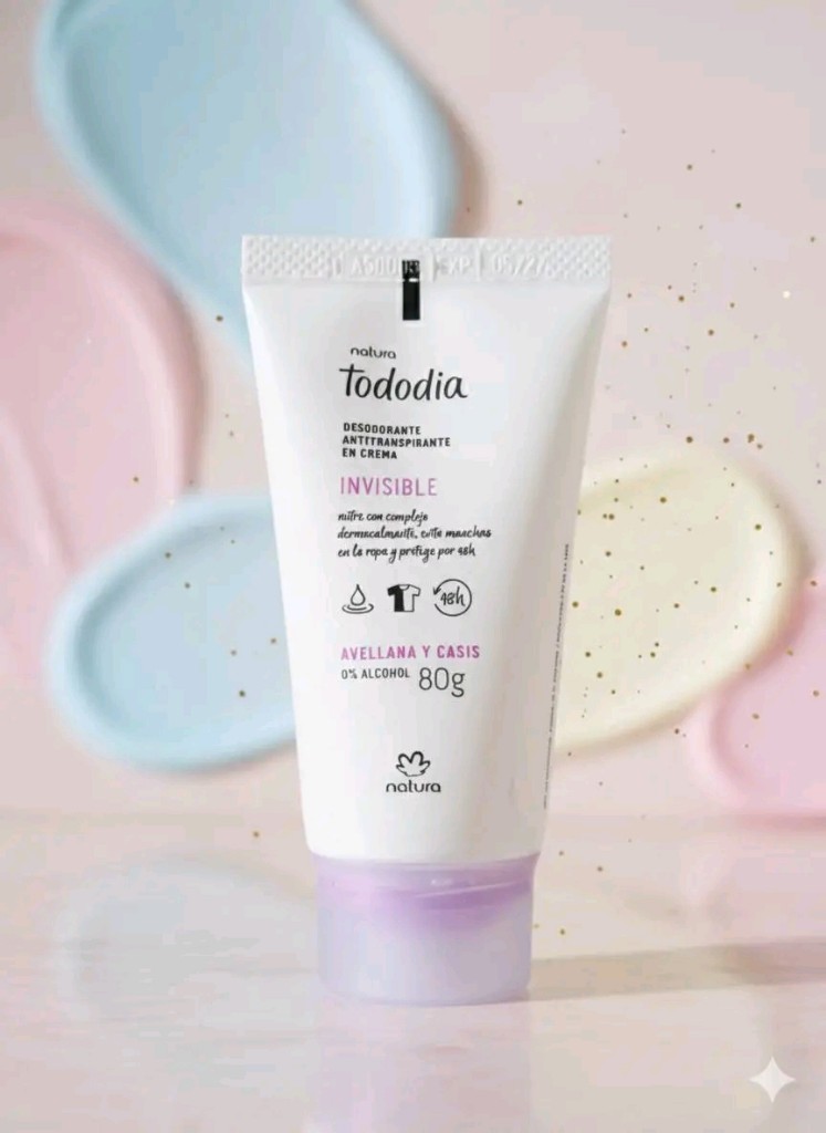 Natura Tododia desodorante crema invisible