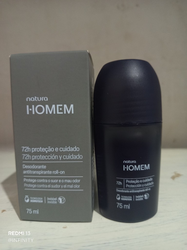 Natura Homem desodorante negro 75ml