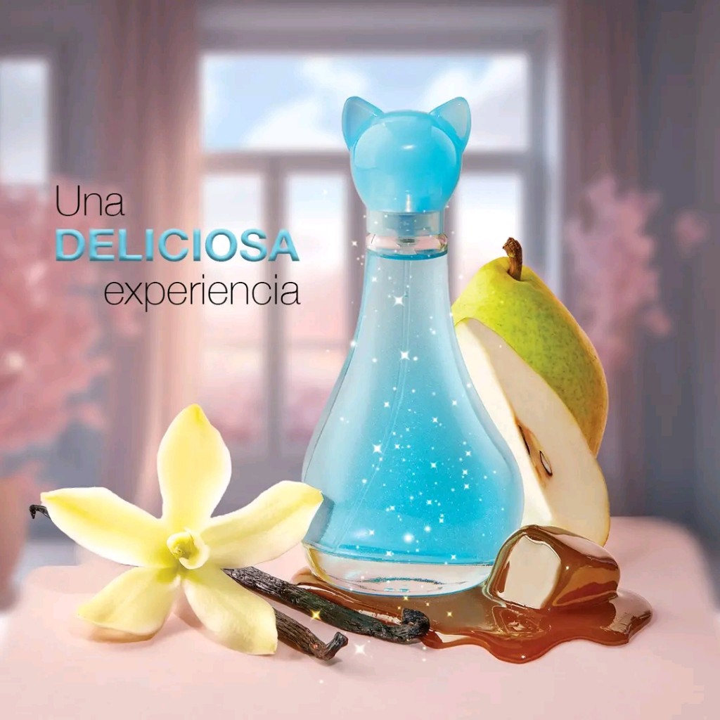 Perfume Gatito Azul Vainilla