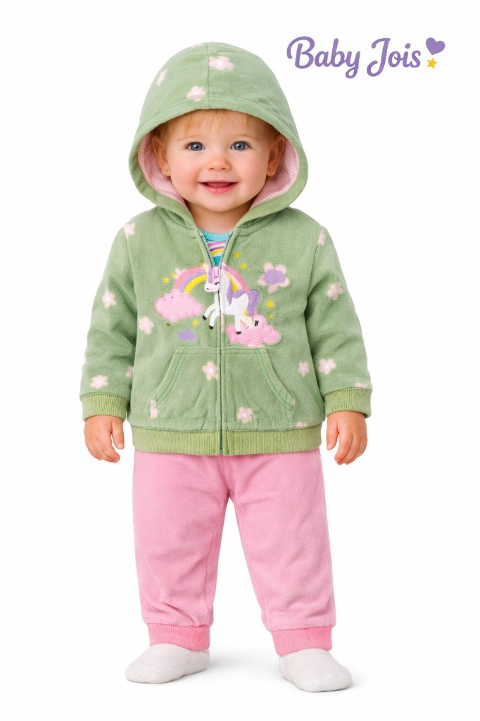 Conjunto 3 piezas unicornio