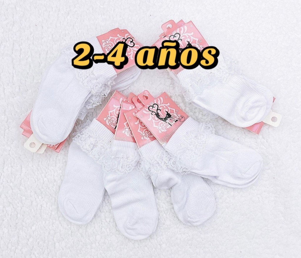 Calcetin con vuelo 2-4