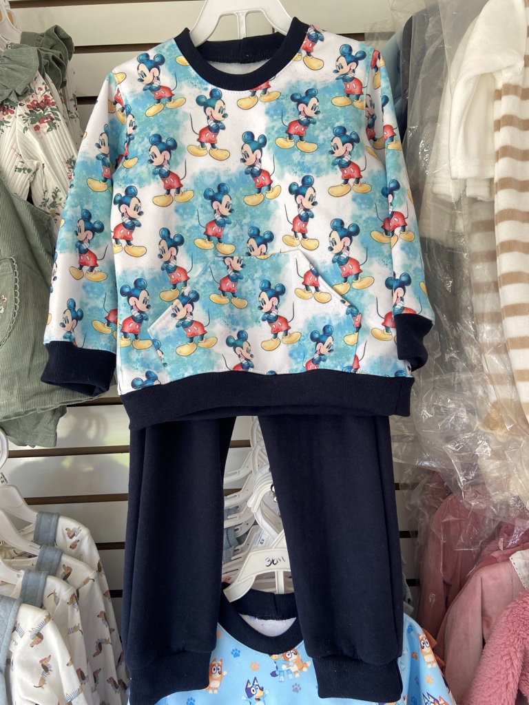 Conjunto 2 piezas mickey 36m