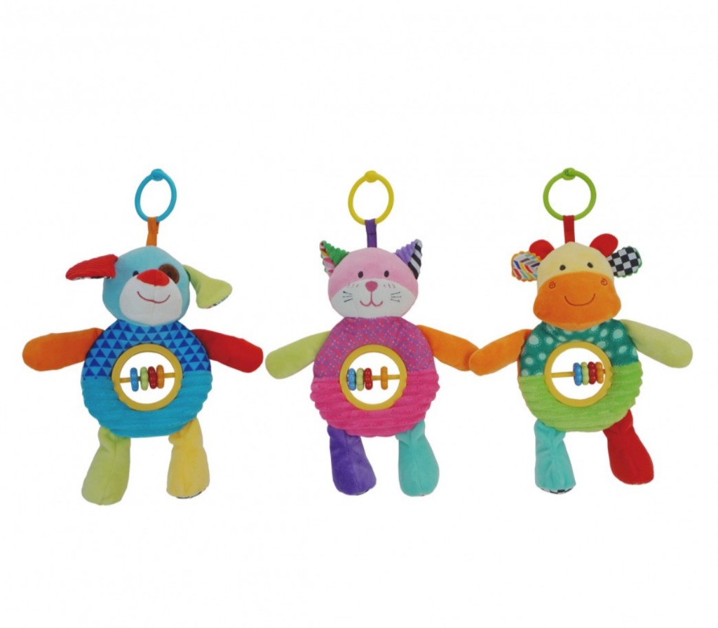 Peluche colgante sonajero