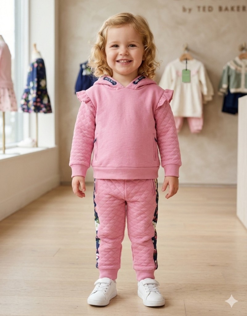 Conjunto 2 piezas lila liso 6m