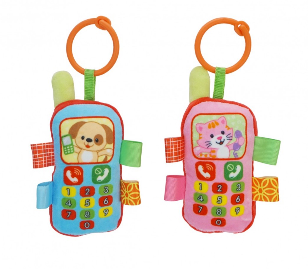 Telefono peluche colgante