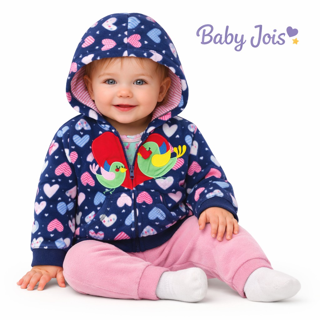 Conjunto 3 piezas pajaritos polar