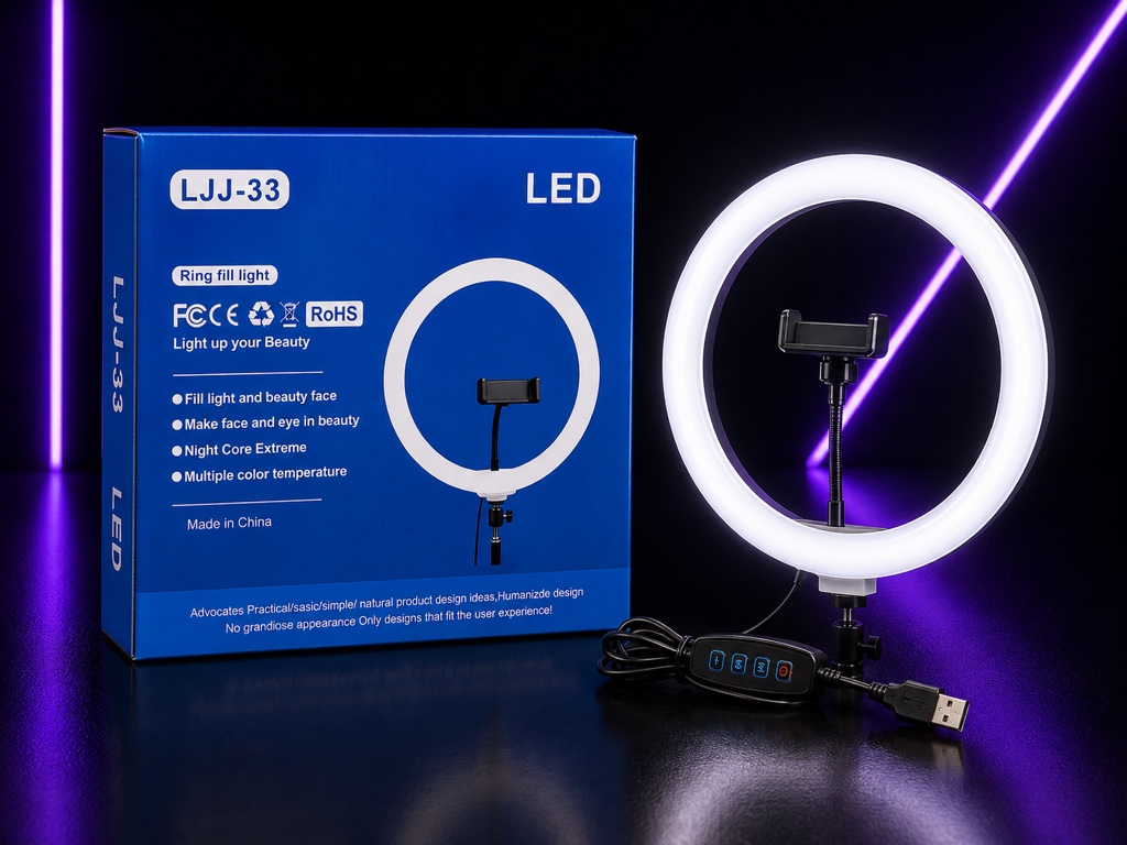 LJJ-33 aro LED blanco