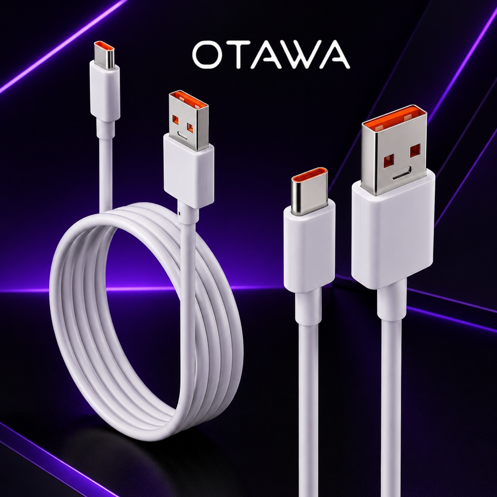 OTAWA Cable USB-C blanco