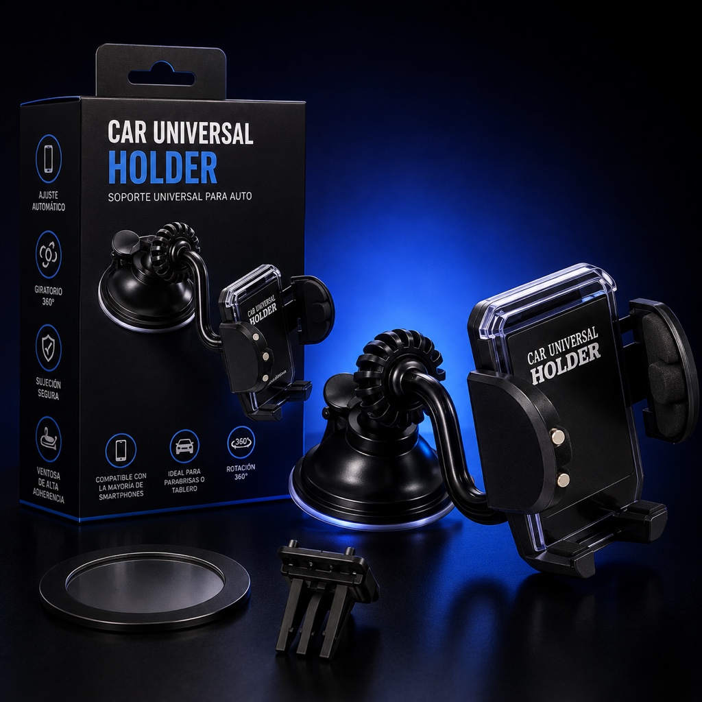 Car Universal Holder negro