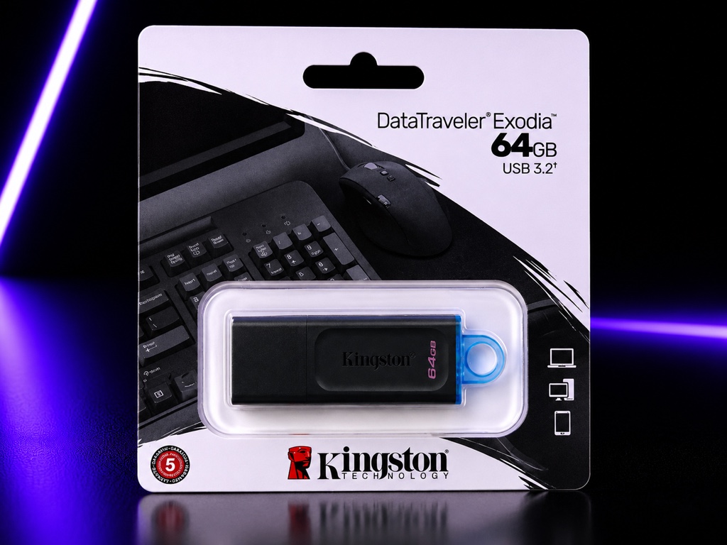 Kingston DataTraveler Exodia 64GB negro