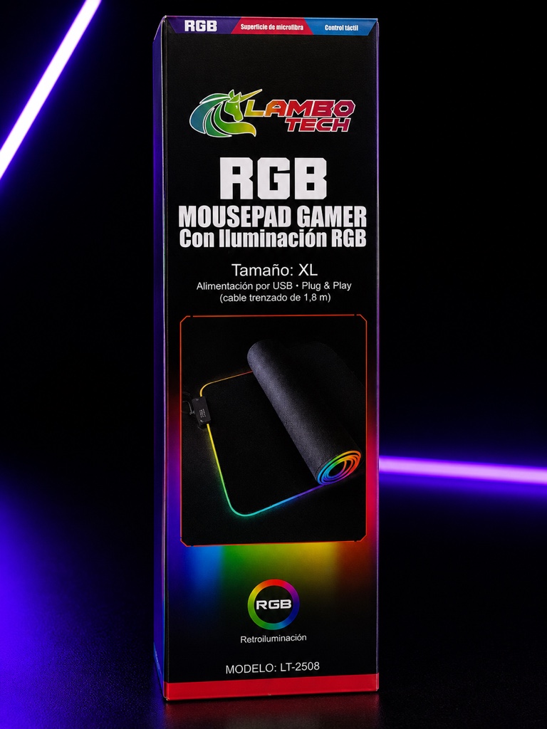 Lambo Tech mousepad RGB XL