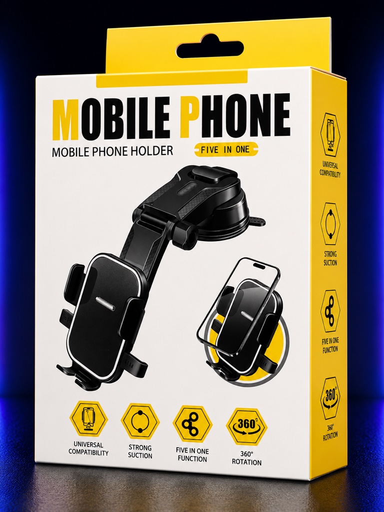Soporte Mobile Phone negro