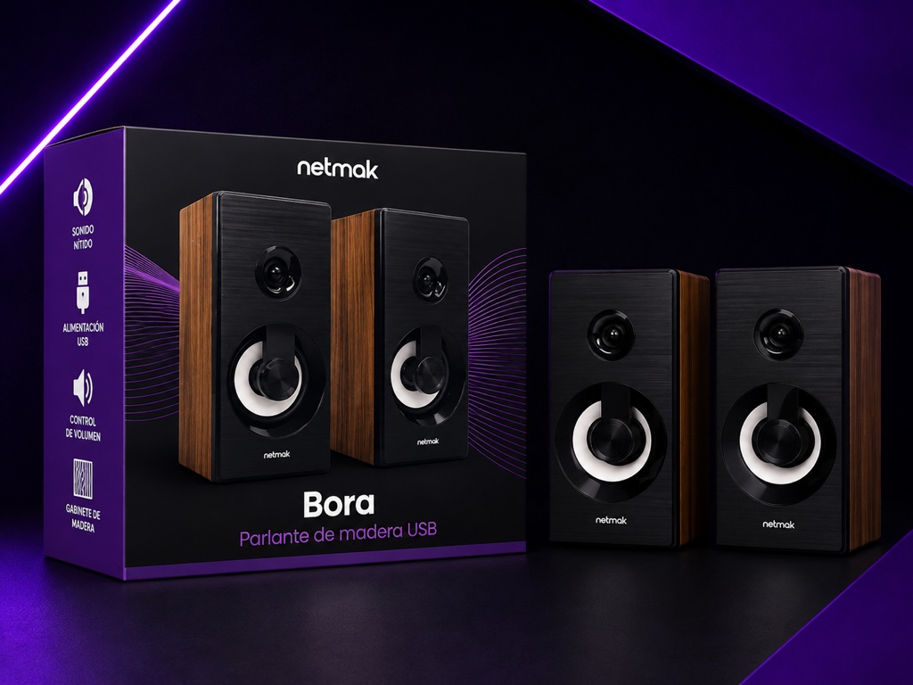 Netmak Bora parlantes USB