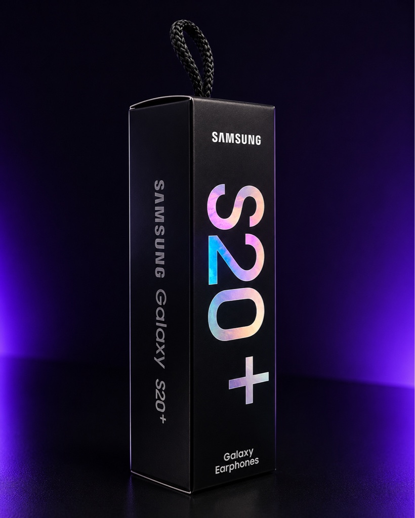 Samsung Galaxy S20+ negros auriculares